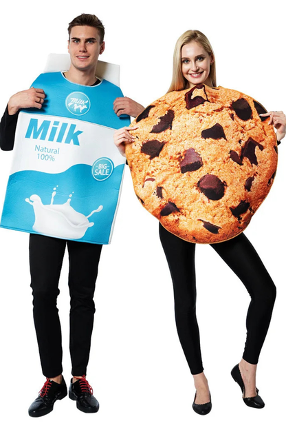 Paarkostüm mit Milch- & Keks-Design | Oxlene